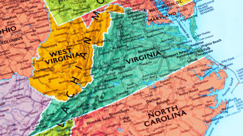 Virginia Map